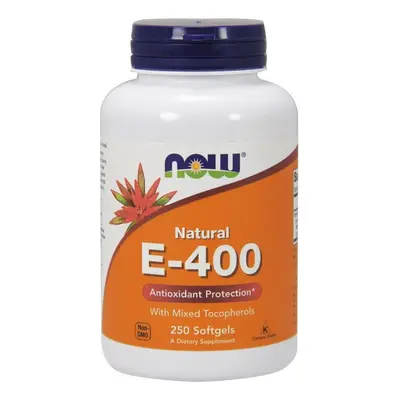 NOW Foods Vitamin E-400 - Natural (Mixed Tocopherols), softgels