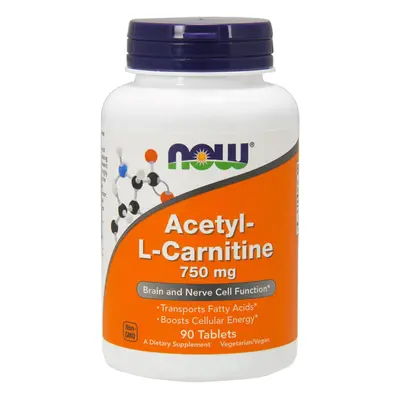 Now Foods, Acetyl-L Carnitine, mg, Tablets