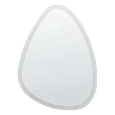 LED Bathroom Mirror BETHUNE cm cm Silver