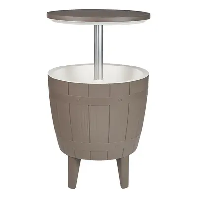 Round Garden Cool Bar cm Taupe SILG