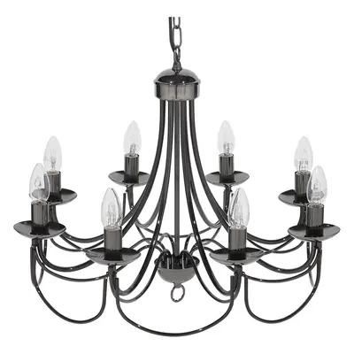 Chandelier TEESTA Metal Black