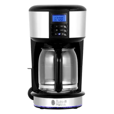 Russell Hobbs Buckingham Filter Coffee Machine with Timer - Black