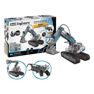 Revell Engineers: Hydraulic Vehicle 3-in-1 Science STEM Kit