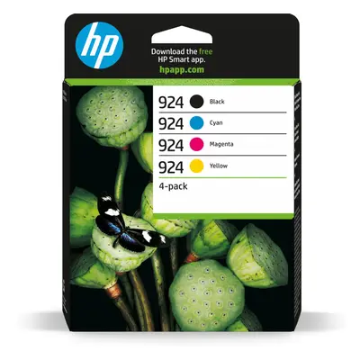 HP - 4-pack - black, yellow, cyan, magenta - original - ink cartridge