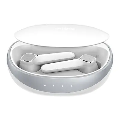 (White) True Wireless Headphones TWS Earbuds In Ear Bluetooth 5.3 Ergonomic Design Automatic Ear