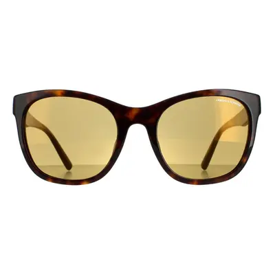 Armani Exchange Sunglasses AX4105SF 82135A Shiny Havana Gold Mirror