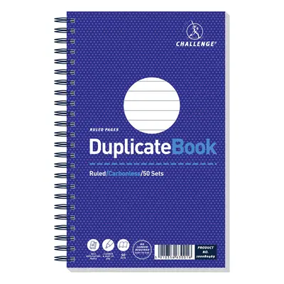 Challenge x mm Duplicate Book, Carbonless, Pages, Set of