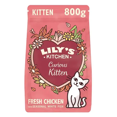 Lily's Kitchen Kitten Chicken & White Fish Complete Dry Food x g