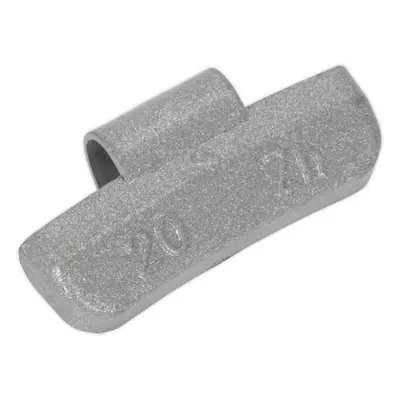 100 PACK 20g Hammer On Wheel Weights - Plastic Coated Zinc Alloy - Wheel Balance