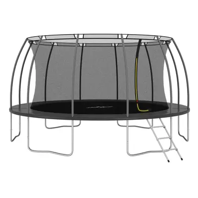 vidaXL Trampoline Set Round 488x90 cm kg Outdoor Play Equipment Bouncer