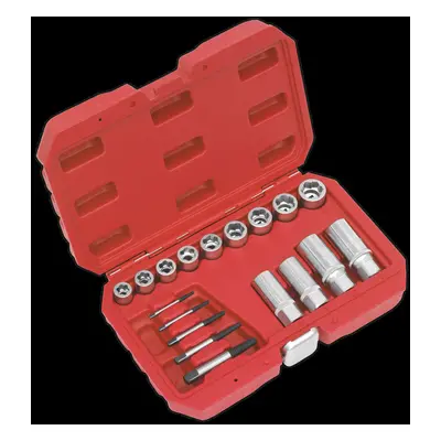 Bolt, Stud & Screw Extractor Set 18pc