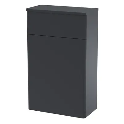 Traditional Floor Standing WC Unit , 500mm - Soft Black