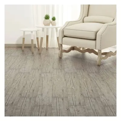 vidaXL Self-adhesive PVC Flooring Planks 5.21 m? mm Oak Washed Floor Tile