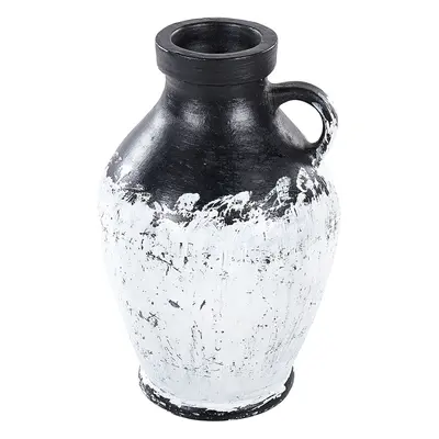 Decorative Vase MASSALIA Ceramic cm White