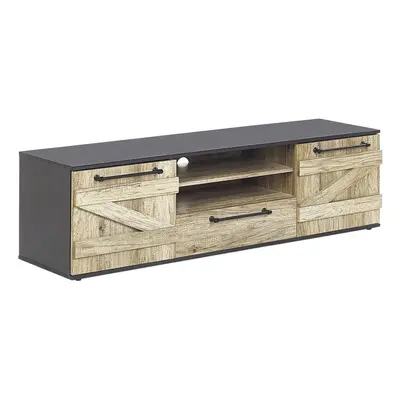 TV Stand SALTER Light Wood