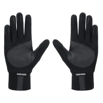 (XL) Touch Screen Gloves Motorcycle Scooter Waterproof Winter Bike Fleece Lined