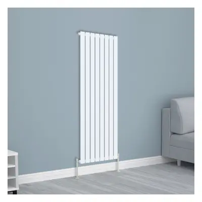 (1600x544mm Single, White) NRG Horizontal Vertical Flat Panel Designer Radiator Central Heating 