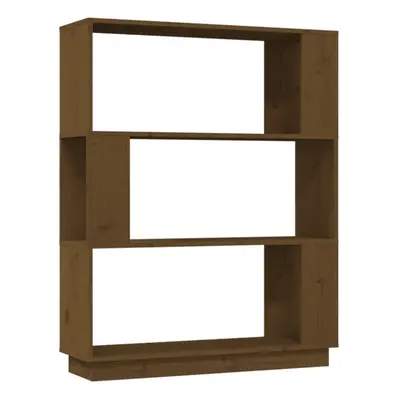 (honey brown) vidaXL Solid Wood Pine Book Cabinet/Room Divider Rack Book Shelf Multi Colours