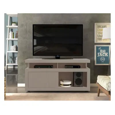 Wide Screen TV Stand Television Unit Sliding Door Storage Cabinet Matt Grey