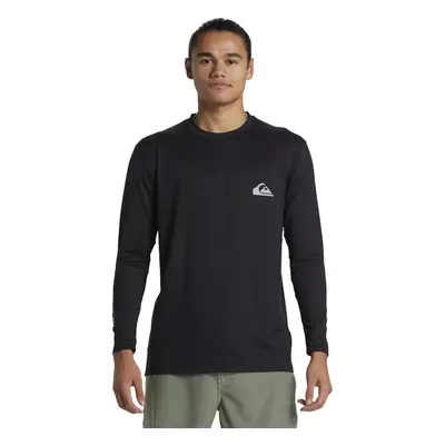 (XXL, Black) Quiksilver Mens Everyday Surf Long Sleeve Crew Neck UV Protect T-Shirt Top Tee