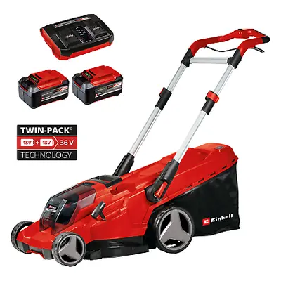 Einhell Cordless Lawnmower 42cm With Battery And Charger TwinPower 36V RASARRO