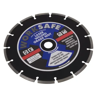 Diamond Cutting Blade - 230mm Diameter - 22mm Bore - Asphalt & Tarmac Cutting