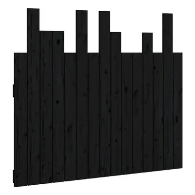 (black, 95.5 x x cm) vidaXL Solid Wood Pine Wall Headboard Bedroom Bed Header Multi Colours/Size