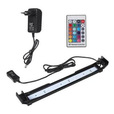 (EU Plug) 32CM Aquarium Cover Lighting Color Change Dimmable LED Light Bar Suitable for Aquarium