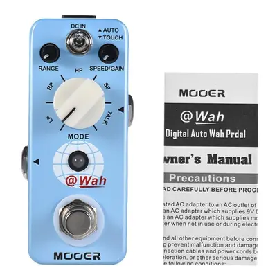 Wah Digital Auto Pedal Guitar Effect Modes True Bypass Full Metal Musical Instrument Portable Pe