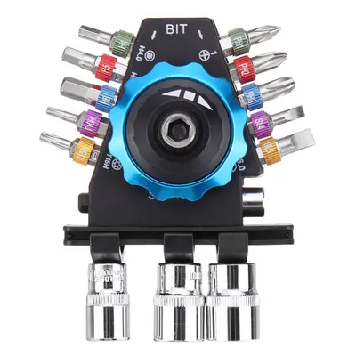 15Pcs Screwdriver Bit Set Multifunction Cross Hexagon Scokect Head Plum Screwdriver Head Screw D