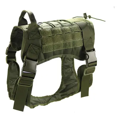 (Green, L) Service Dog Vest Water Resistant Bag