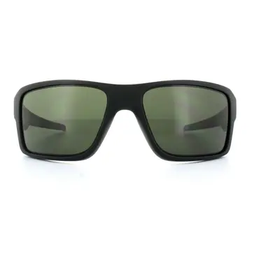 Oakley Sunglasses Double Edge OO9380-01 Matt Black Dark Grey