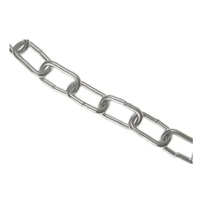 Faithfull FAICHBOX80Z Zinc Plated Chain 8mm x 10m Box - Max Load 450kg