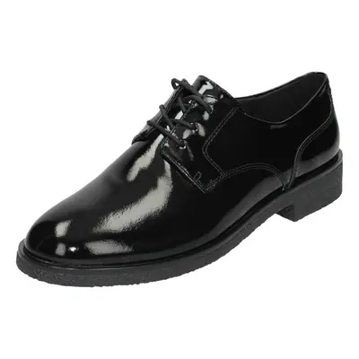 (Black, UK 6) Ladies Clarks Formal Shoes Griffin Lane - D Fit