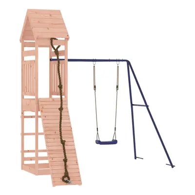 (solid douglas wood) vidaXL Outdoor Playset Garden Playhouse Playground Set Impregnated Wood Pin