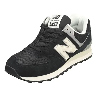 (4) New Balance Unisex Casual Trainers in Black Grey