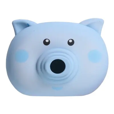 (Blue) Mini Cartoon Kids Camera HD Q Version Digital Sports Pig SLR Gift Toys