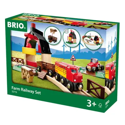 BRIO World - Farm Railway Set