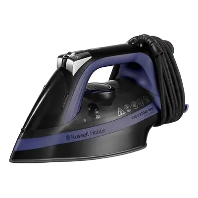 Russell Hobbs Plug & Wrap Steam Iron, One Temp Technology, Non Stick Ceramic Soleplate, 320ml Wa