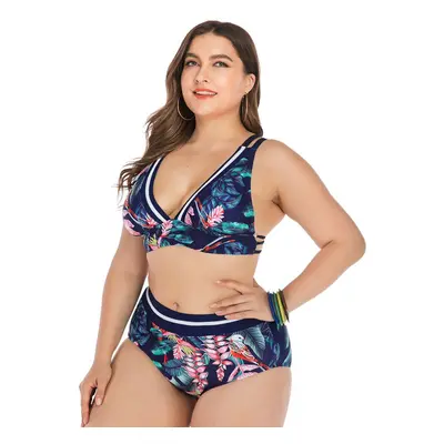 (Navy, 4) Strappy Swimwear Bikini