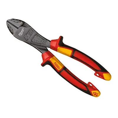 Milwaukee VDE Heavy-Duty Diagonal Cutter 180mm, Red