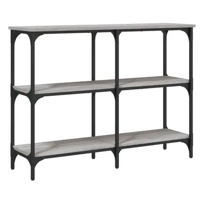 (grey sonoma, x x cm) vidaXL Console Table End Table Hallway Stand Side Sofa Table Engineered Wo