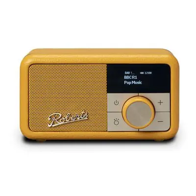 (Sunburst Yellow) Roberts Revival Petite DAB/DAB+/FM Digital Radio