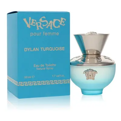 Versace Pour Femme Dylan Turquoise by Versace Eau De Toilette Spray 1.7 oz