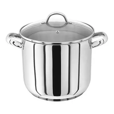 Judge 22cm Stainless Steel Stockpot With Vented Glass Lid, 6.5 Litre