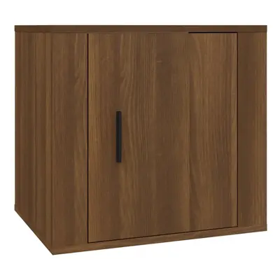 (Brown oak, x Bedside cabinet) vidaXL 1/2x Bedside Cabinet White End Table Indoor Nightstand Tel