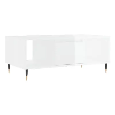 (high gloss white) vidaXL Coffee Table Side Table End Accent Telephone Sofa Table Engineered Woo