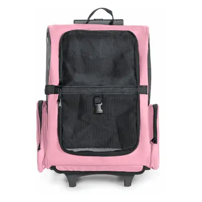 (Pink, S) In Pet Carrier Backpack Dog Cat Puppy Cart Breathable Outdoor Travel Bag