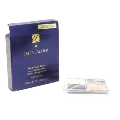 (04 Desert Dunes) Estee Lauder Pure Color Envy Luxe Eyeshadow Quad Refill 0.2oz/6g New With Box