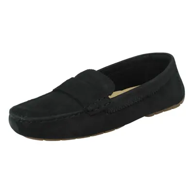 (Black, UK 3) Ladies Clarks Casual Slip On Moccasins C Mocc - D Fit